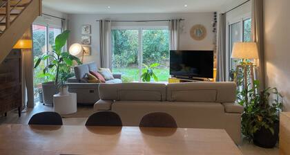 Maison familiale avec jardin 8 personnes