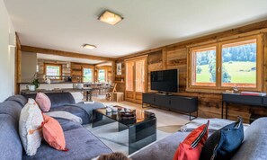 Living area - 4 Rooms for 10 People (Le Grand-Bornand)
