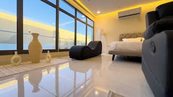 Luksus-alpehytte - 2 soveværelser - udsigt til pool | Gratis Wi-Fi