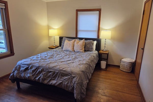 2 chambres, bureau, lit de bébé portatif, accès au Wi-Fi (inclus)