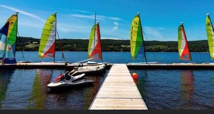 Mini-chalet tout confort - Lac de Pohénégamook