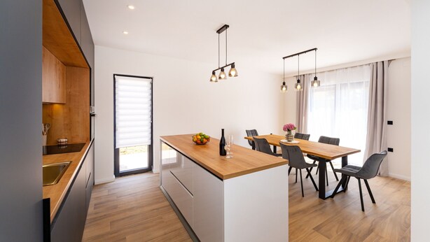 House | Dining - Modern Family Villa in Biograd (Biograd na Moru)
