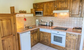 Microondas, lavavajillas, utensilios de cocina