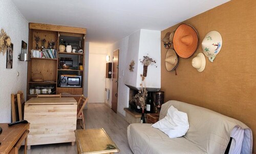 Apartment in Pra-loup With Mountain Views