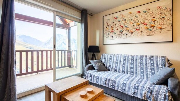 Living area - Apartment in Peyragudes Near Ski Slopes (Germ)