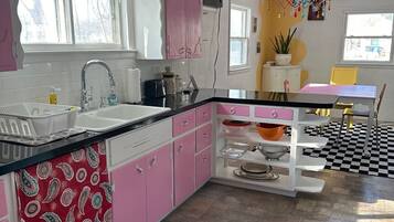 Microwave, oven, stovetop