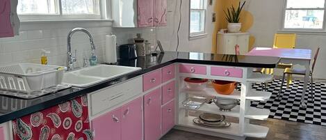 Microwave, oven, stovetop