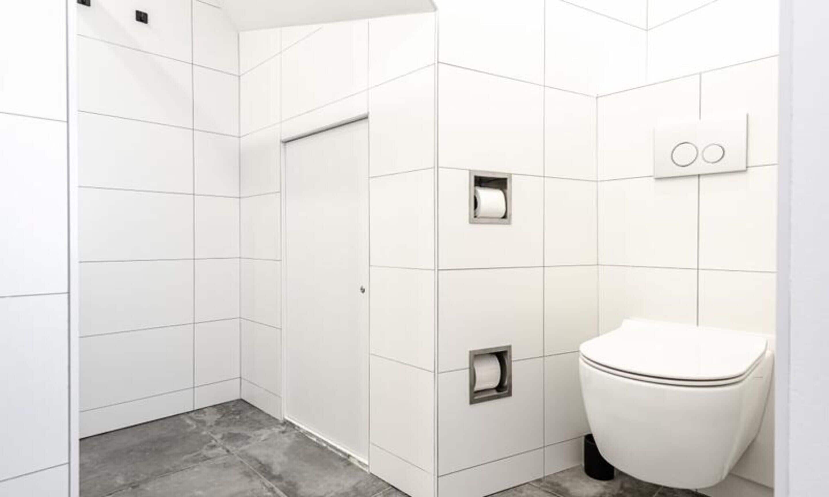 Apartamento | Banheiro | Secador de cabelo, toalhas de banho