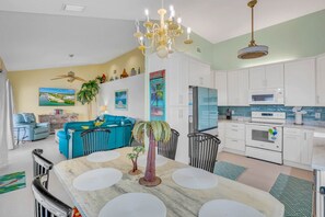 Interior - Pet-Friendly Waterfront Home + Dock & Cabana Club (Key Colony Beach)