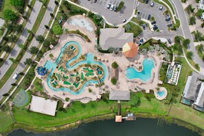 A heated pool - Newly Updated 4BR TownHome with Pool at Storey Lake Resort (Kissimmee)