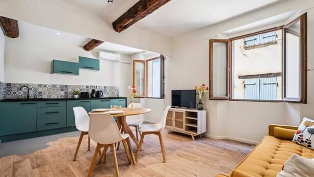 Unclassified image, 1 of 3, button - Apartments for 2 People (Antibes)