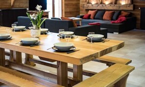 Dining - Chalet in Saint Sorlin Near Ski Slopes (Saint-Sorlin-d'Arves)