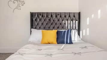 2 間睡房、床單