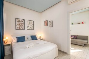 1 Schlafzimmer, kostenloses WLAN, Bettwäsche