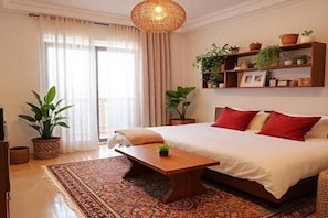 1 bedroom, iron/ironing board, internet - A Cozy escape in Morocco (Casablanca)