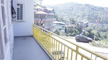 Superior Double Room, Balcony, Mountain View | Desk, laptop workspace, blackout curtains, iron/ironing board