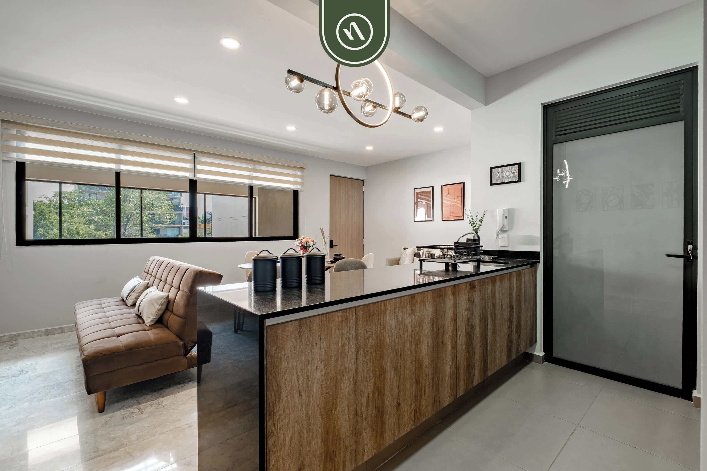 Apartment, Multiple Beds, Kitchen, City View (Coahuila 193 - 308) | Lobby