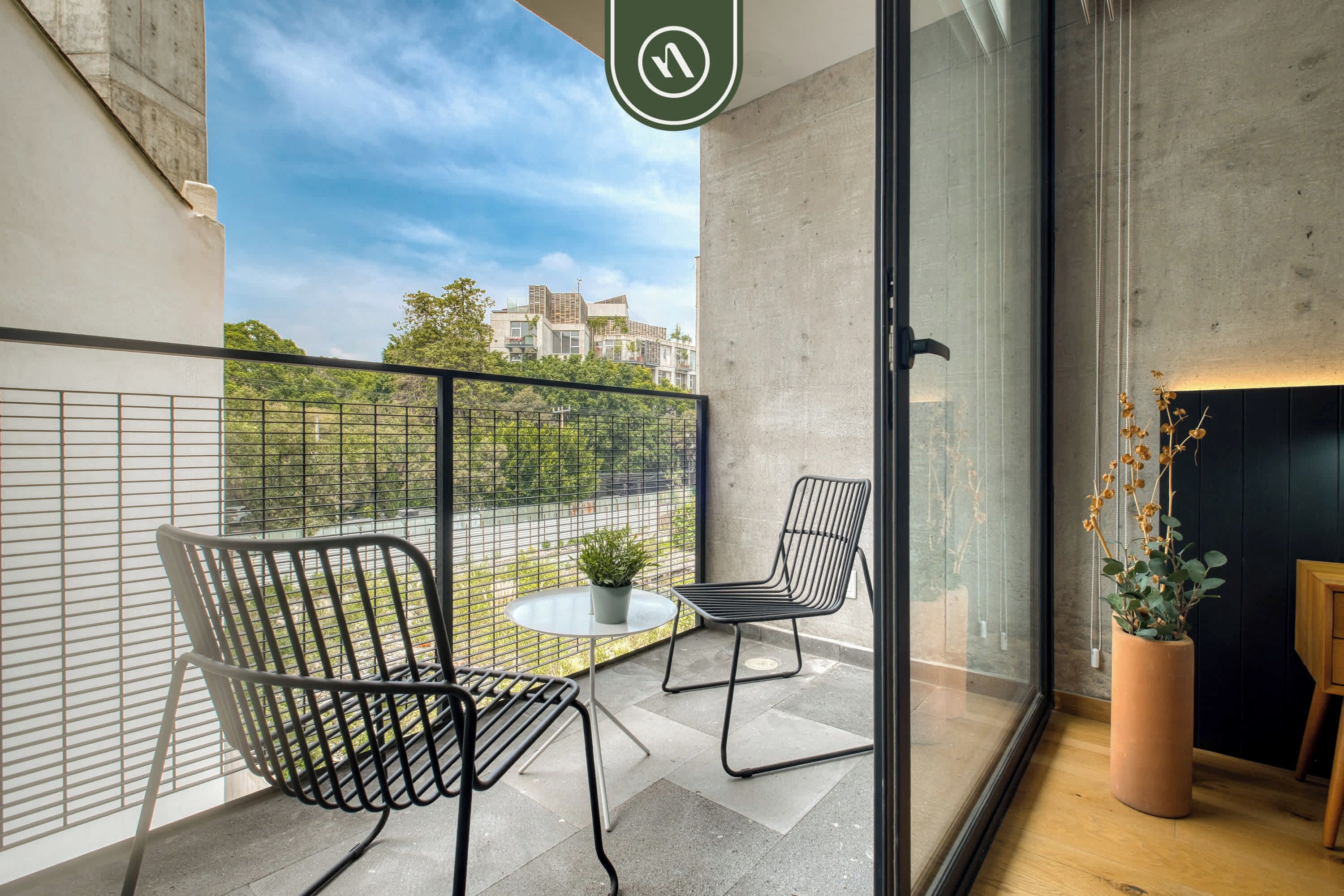 Apartment, 1 King Bed, Balcony, City View (Veracruz 72 B302) | Interior