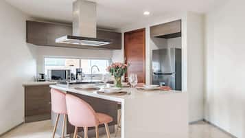 Appartement, 1 grand lit et 1 canapé-lit, balcon, vue ville (Hares Polanco-705) | Cuisine privée