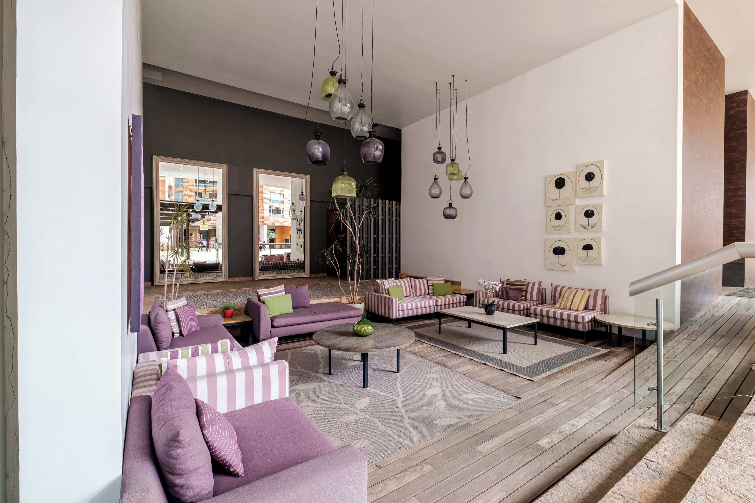 아파트, 퀸사이즈침대 1개 및 소파베드, 발코니, 시내 전망 (Hares Polanco-705) | 내부