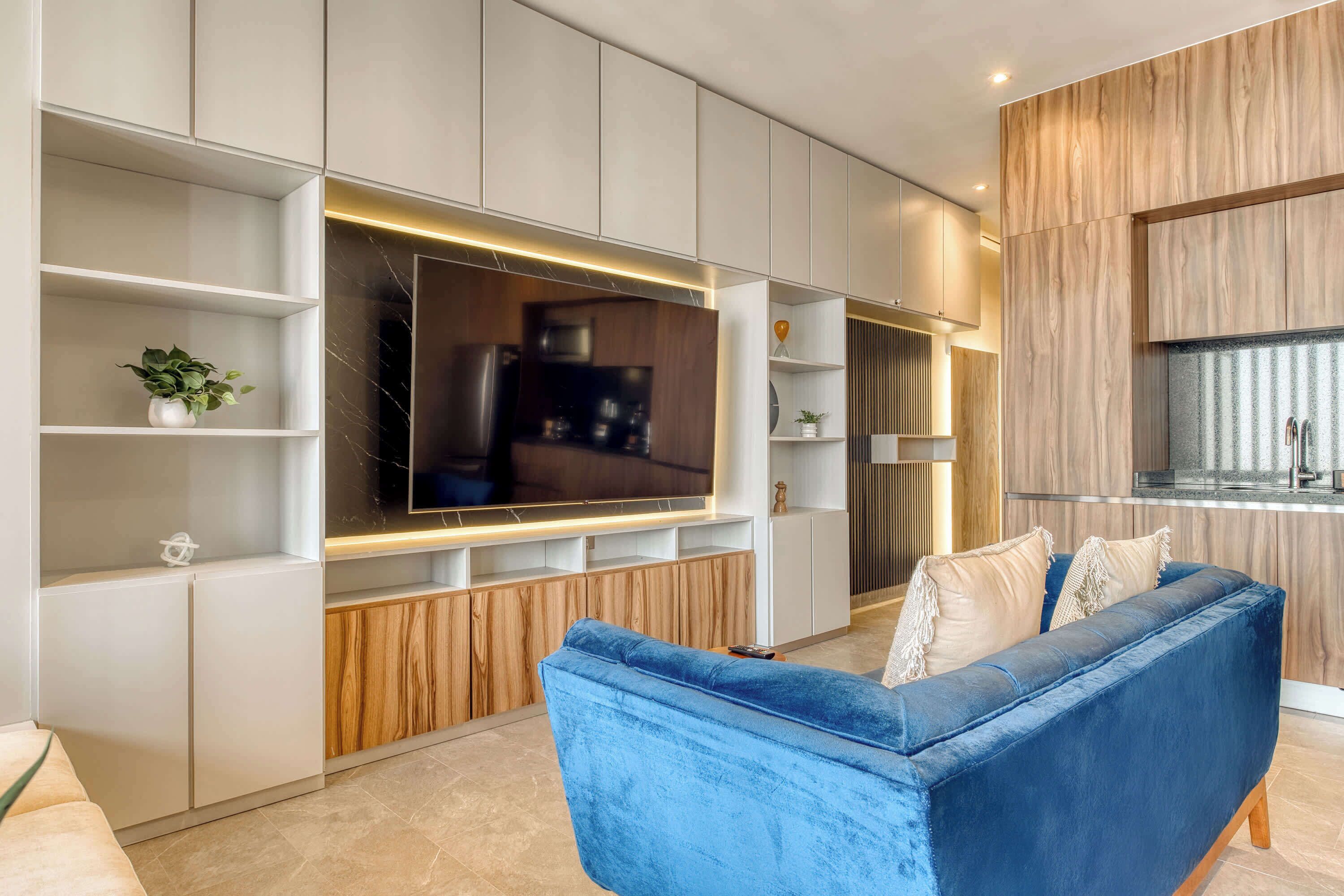 Studiolejlighed - 1 queensize-seng - køkken - byudsigt (Be Grand Reforma 3705) | Interiør