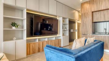 Studiolejlighed - 1 queensize-seng - køkken - byudsigt (Be Grand Reforma 3705) | Interiør