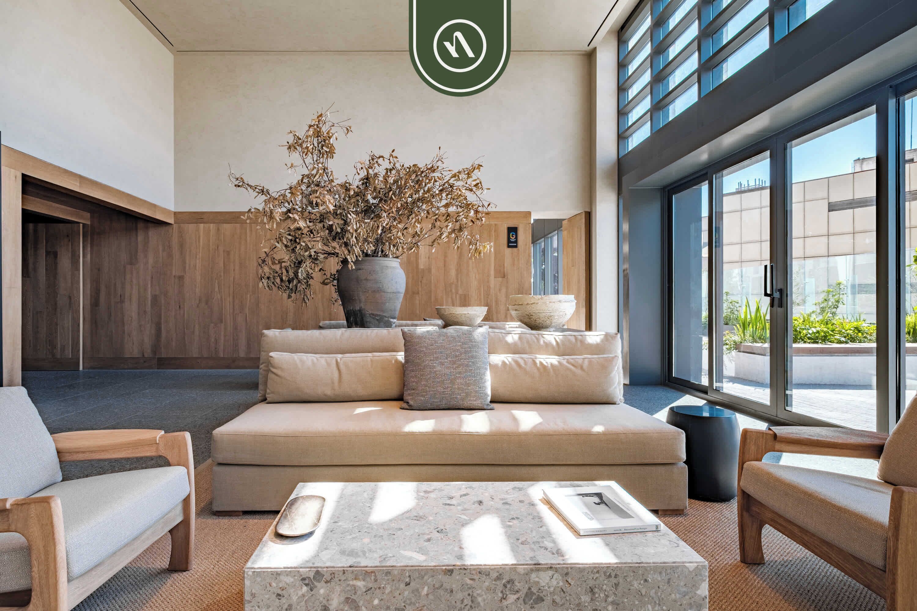 Studio, 1 Queen Bed, Kitchen, City View (Be Grand Reforma 3705) | Interior