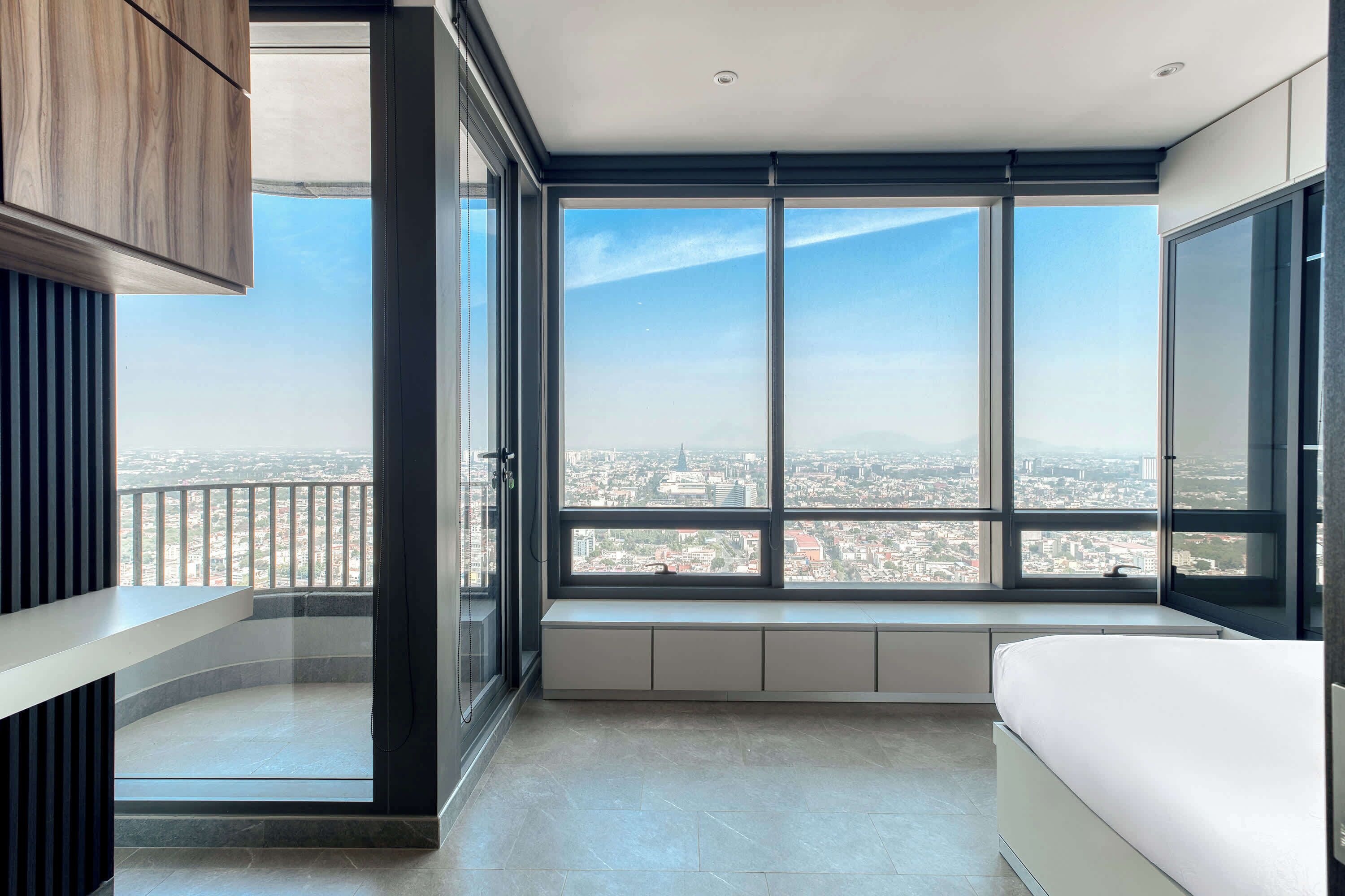 Studiolejlighed - 1 queensize-seng - køkken - byudsigt (Be Grand Reforma 3705) | 1 soveværelse, individuelt design, individuel indretning