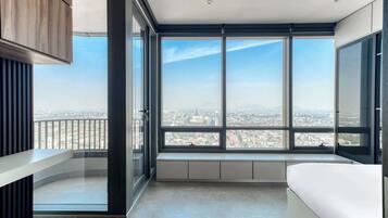 Studiolejlighed - 1 queensize-seng - køkken - byudsigt (Be Grand Reforma 3705) | 1 soveværelse, individuelt design, individuel indretning