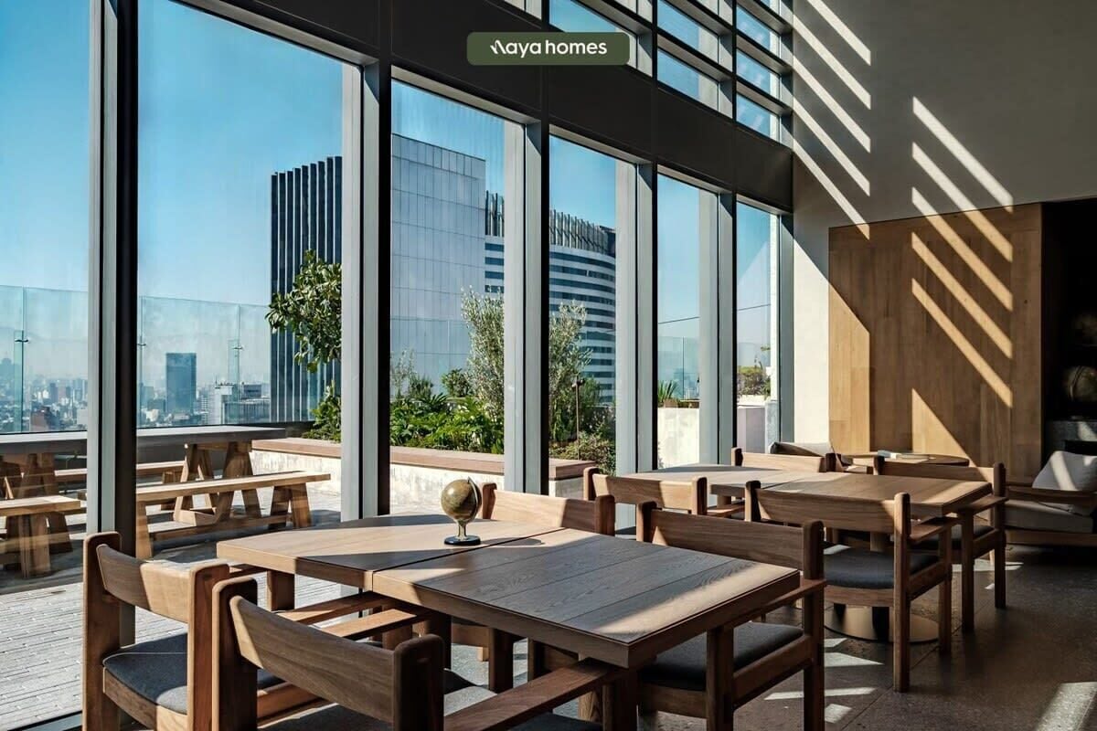 Condo, 1 King Bed, Kitchen, City View (Be Grand Reforma 3908) | Dining