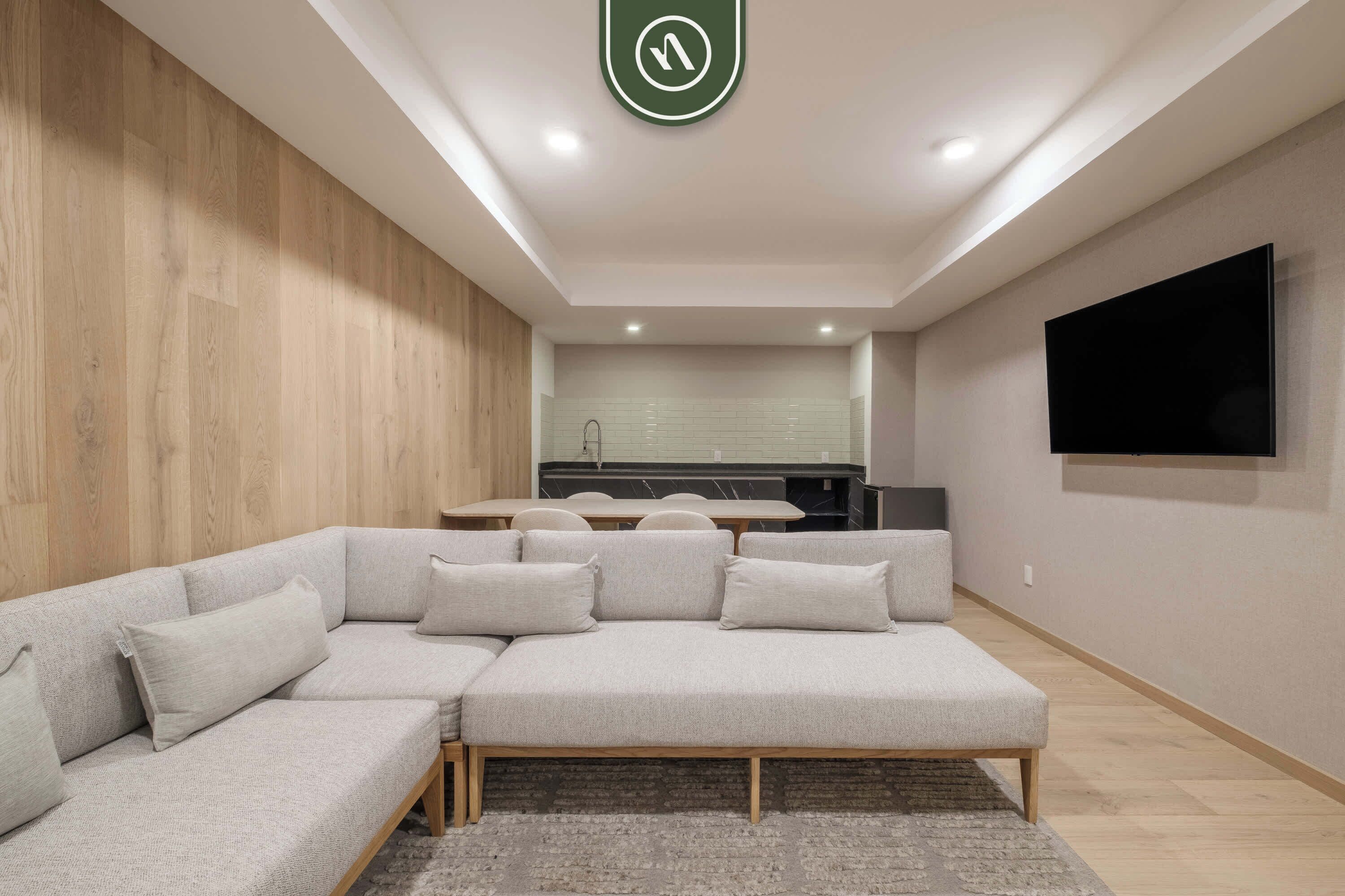 Condo, Multiple Beds, Kitchen, City View (Chilpancingo 57 Unit 606) | Interior