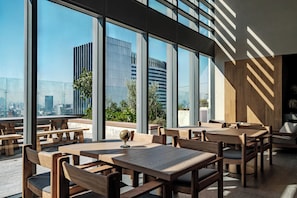 アパートメント キングベッド 1 台 キッチン シティビュー (Be Grand Reforma 2918) | レストラン