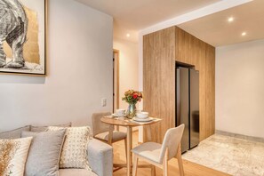 Apartment, Multiple Beds, Kitchen, City View (Unico Roma Torre Maple 302) | Interior - Centric 2 BR Condo - Gym - Open Air Cinema (Mexico City)