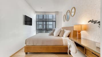 2 habitaciones, decoración personalizada y muebles diferentes