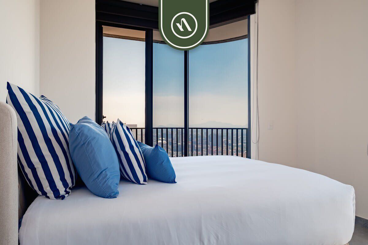 Apartment, 2 Queen Beds, Kitchen, City View (Be Grand Reforma 2924) | 2 bedrooms, individually decorated, individually furnished