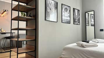 Bügeleisen/Bügelbrett, Internetzugang, Bettwäsche