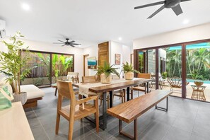 Dining - Casa Raíz — Main House + Apartment + studio (Tamarindo)