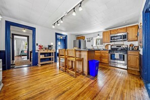 Microwave, oven, stovetop, dishwasher - Rare West End Home • Walk to Old Port, Harbor View (Portland)