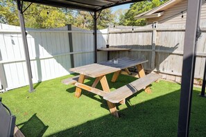 Opções para refeição ao ar livre