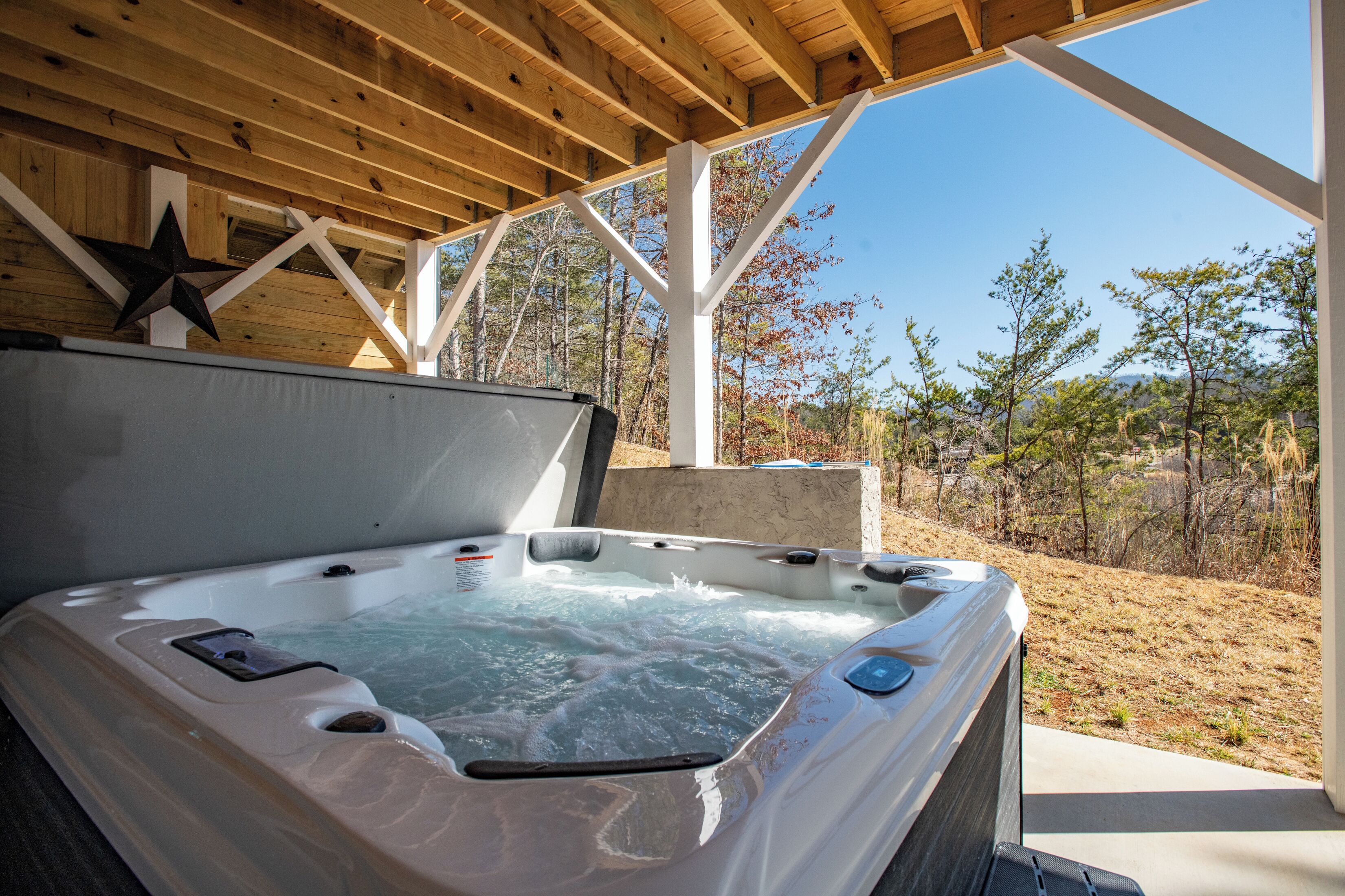 Bañera de hidromasaje exterior