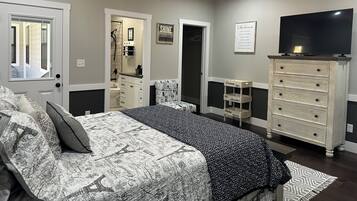 4 slaapkamers, een strijkplank/strijkijzer, wifi, beddengoed