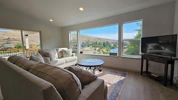 Smart TV, DVD player, table football