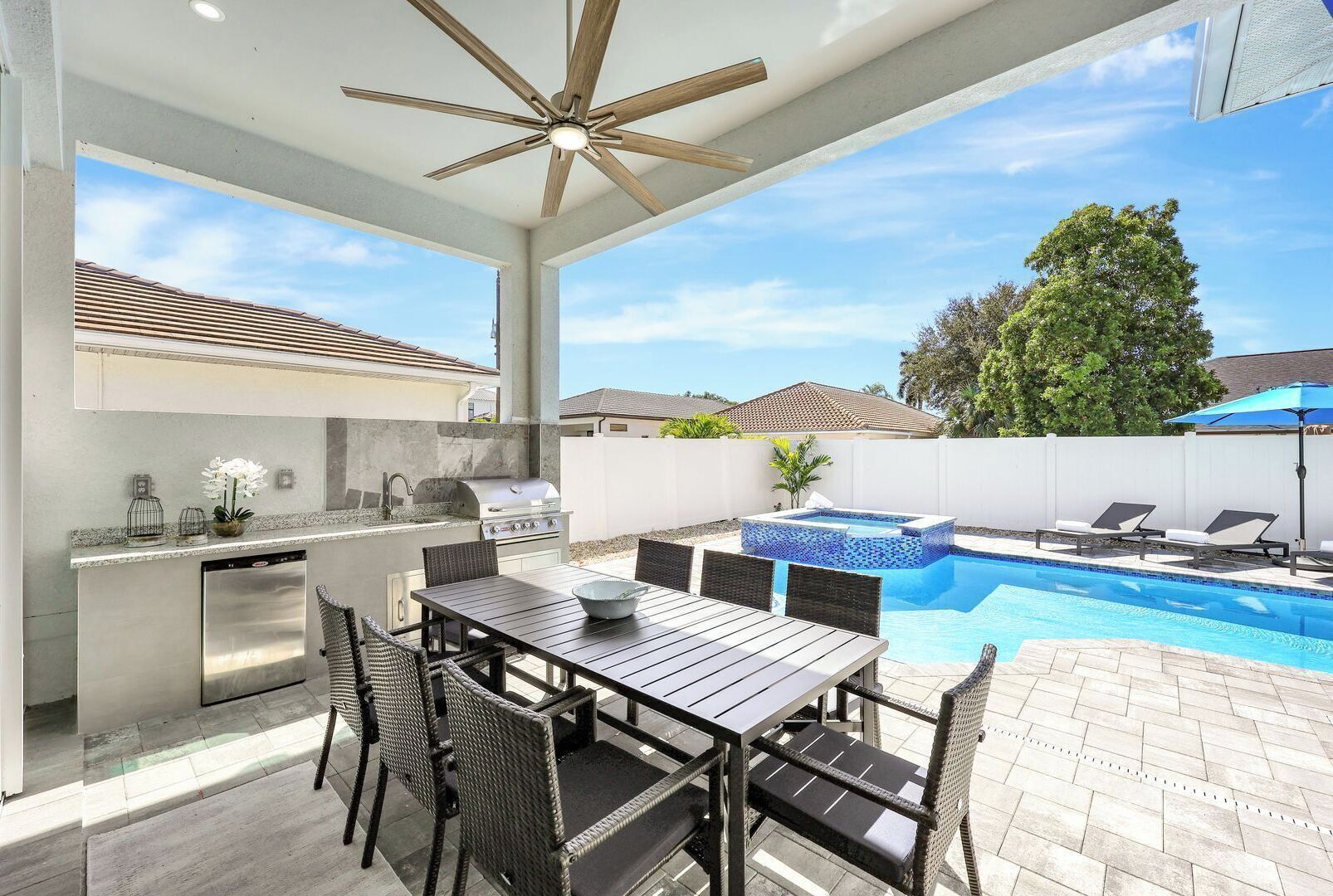 Udendørs spisemuligheder