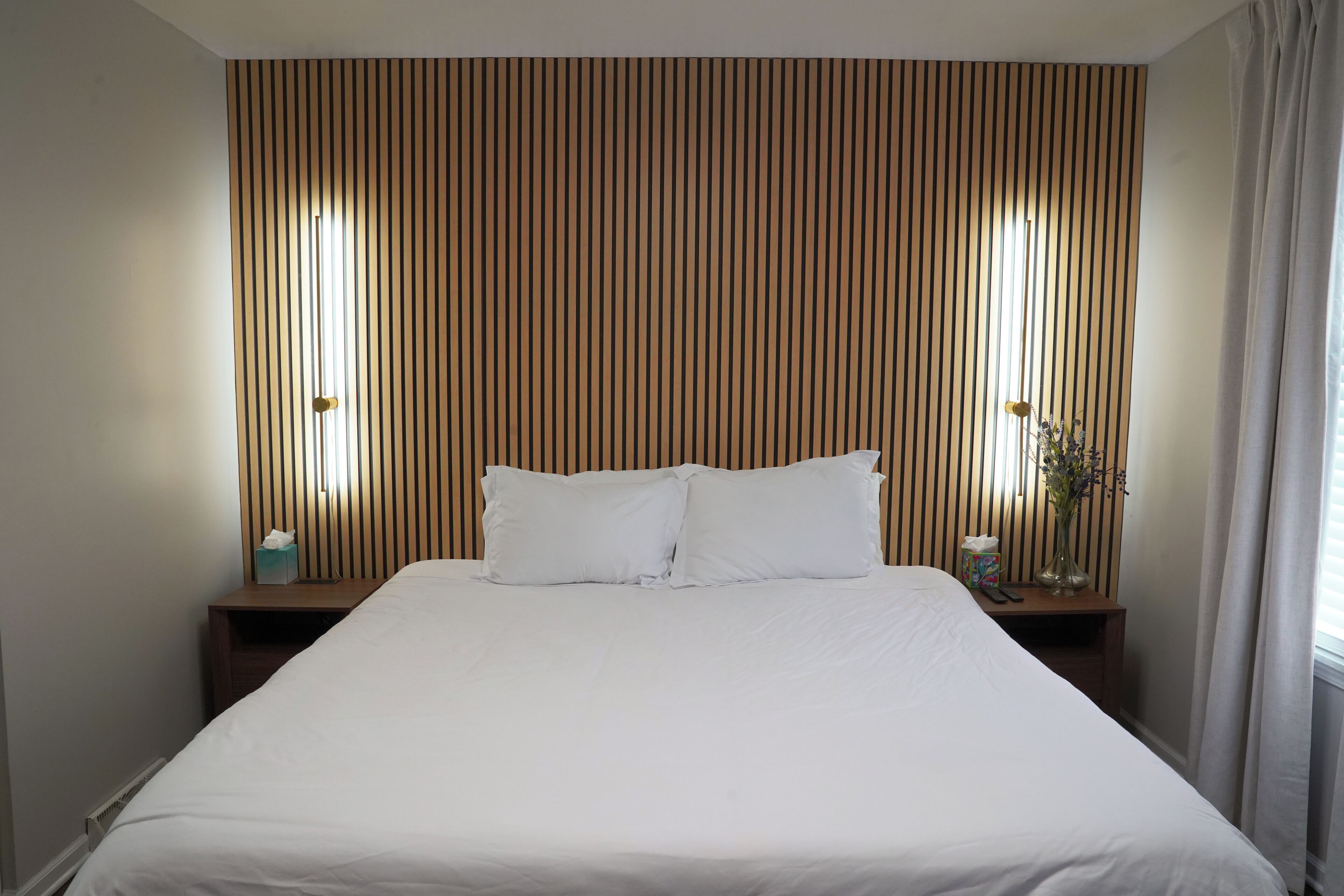 6 habitaciones, tabla de planchar con plancha y wifi gratis 