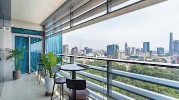 Phòng Suite dành cho gia đình, 3 phòng ngủ, quyền sử dụng Club Lounge, quang cảnh thành phố | Quang cảnh từ phòng