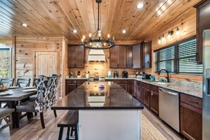 Fridge, microwave, oven, stovetop - VIEWS! Sleeps 22 | Pool | Theater | Game Rm | (Sevierville)