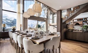 Dining - Exceptional Chalet With High-end Services (Les Belleville)