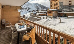 Outdoor dining - Apartment in Tignes Near Ski Lifts (Tignes)