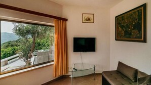 House | Living room - Cottage Ciara - One Bedroom Holiday Home With Pool and sea View (Dubrovnik)