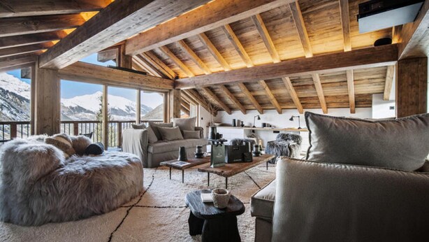 Unclassified image, 1 of 3, button - Spacious and Sunny Chalet With Nordic Bath and Elevator (Les Belleville)
